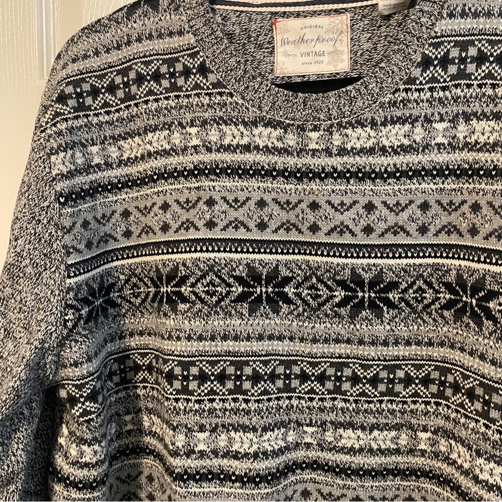 Weatherproof Vintage Snowflake Sweater